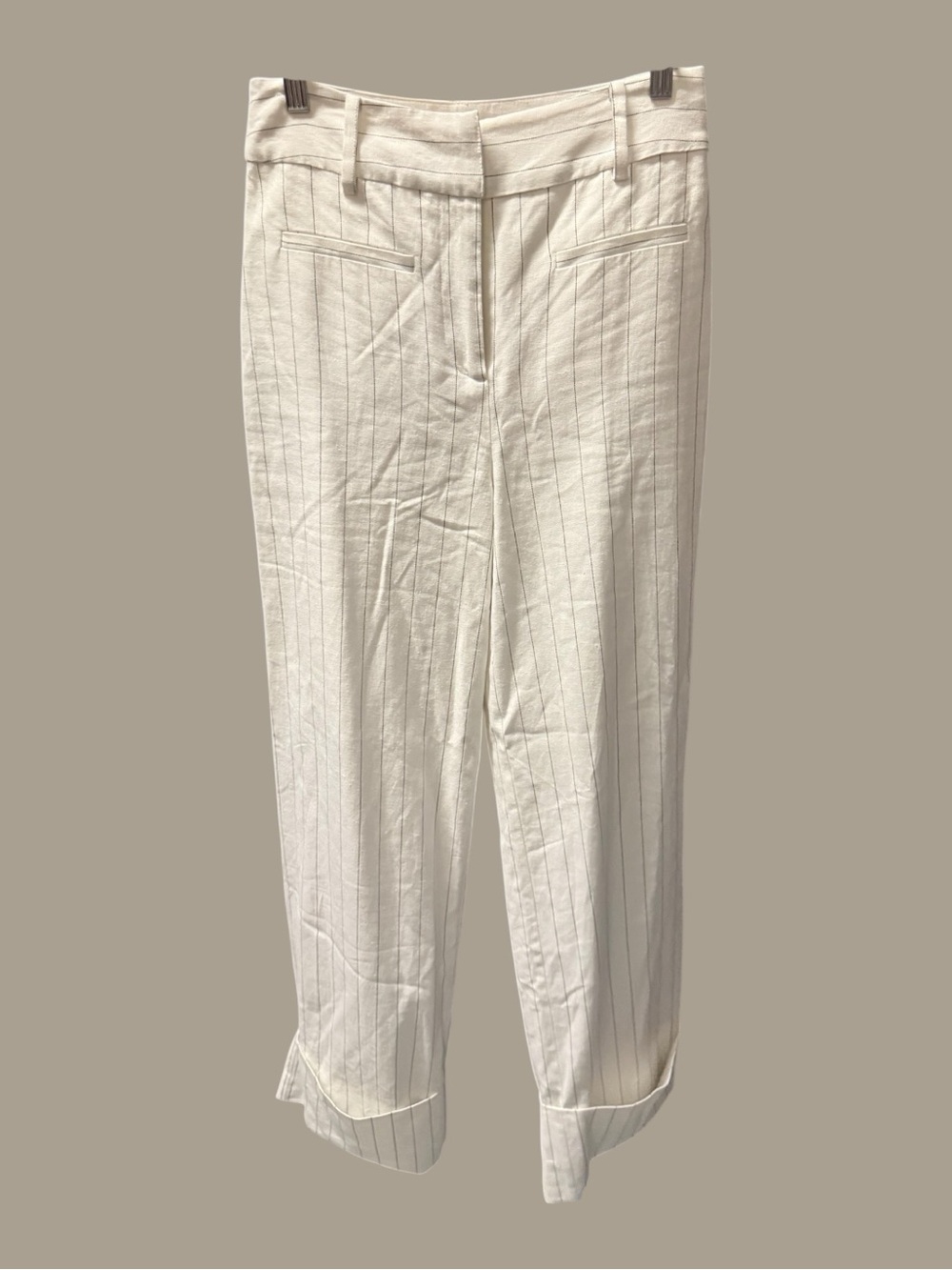 Generation Love Cream Pinstripe Trousers